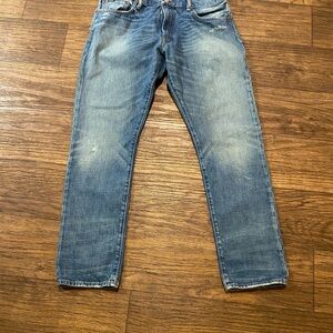 Polo by Ralph Lauren Light Blue the Sullivan Straight Jeans